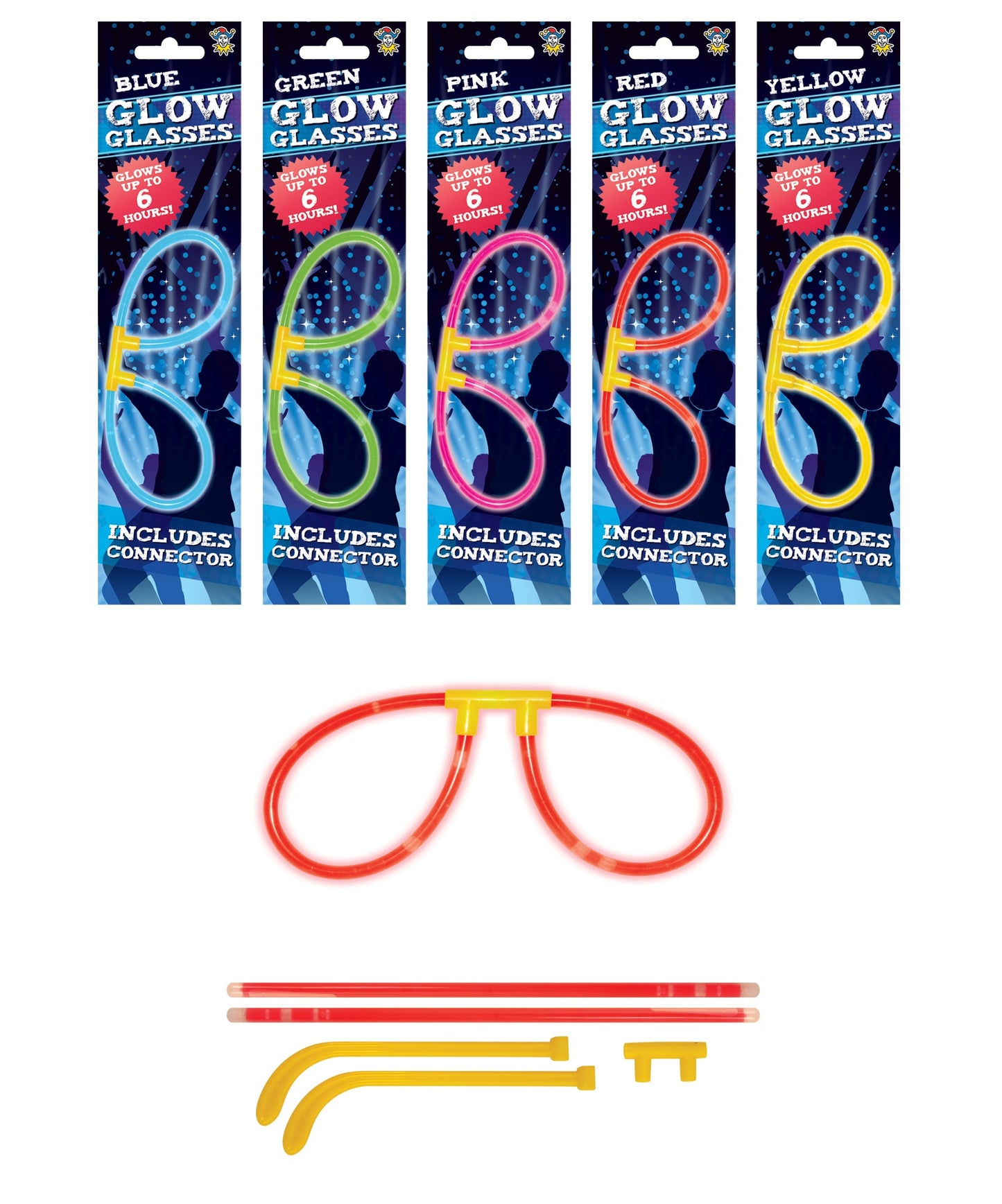 12 Glow Glasses - Anilas UK