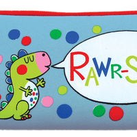 Dinosaurs Neoprene Pencil Case by Rachel Ellen Designs - Anilas UK