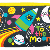 To the Moon Neoprene Pencil Case by Rachel Ellen Designs - Anilas UK