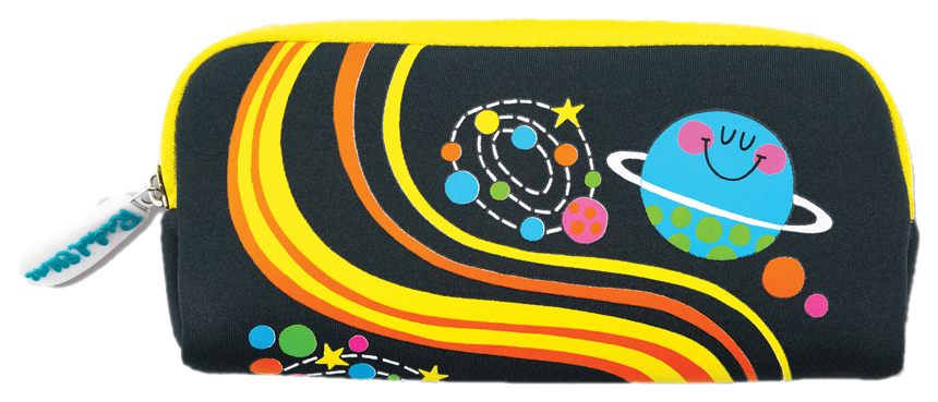 To the Moon Neoprene Pencil Case by Rachel Ellen Designs - Anilas UK