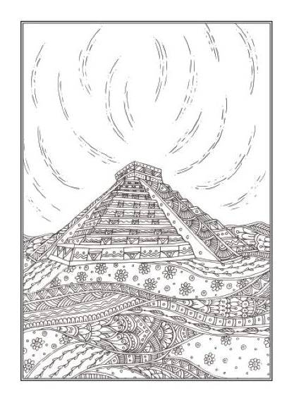 Nature Scenery An Anti-Stress Colouring Book - Anilas UK