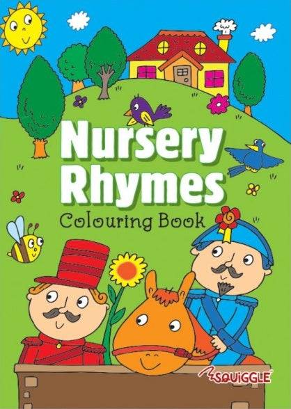 Nursery Rhymes Colouring Book - Anilas UK