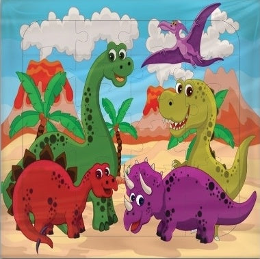Dinosaur Jigsaw Puzzle - Anilas UK