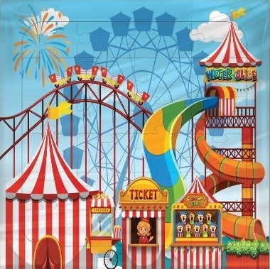 Fairground Jigsaw Puzzle - Anilas UK