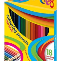 Set of 18 Assorted Colouring Pencils - Anilas UK