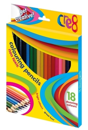 Set of 18 Assorted Colouring Pencils - Anilas UK