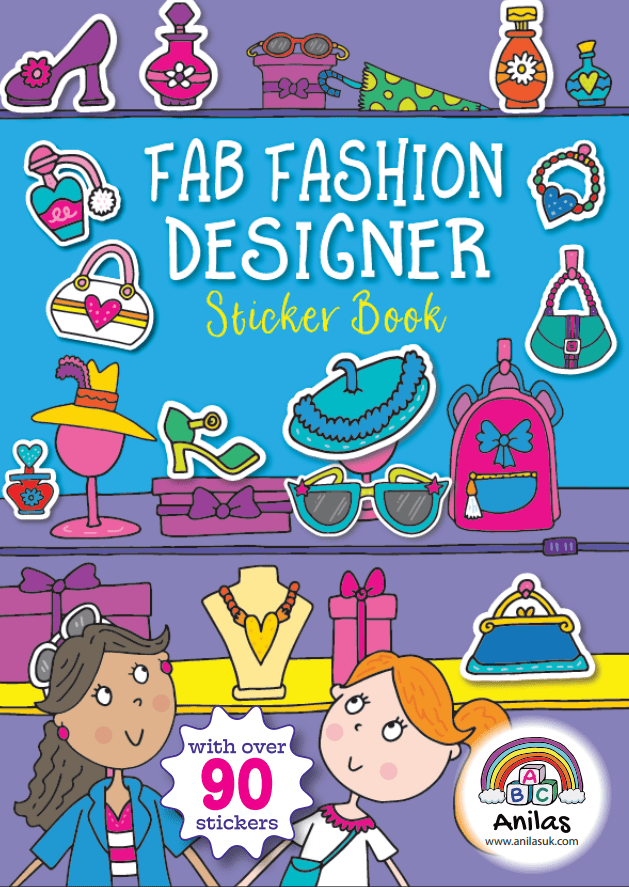 Fab Fashion Designer Sticker - Anilas UK