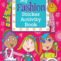 Anilas Girls Fun Fashion Sticker Books - Anilas UK