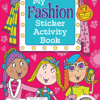 My Fashion Sticker Activity Book - Anilas UK