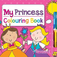 My Princess Colouring Book with Crayons - Anilas UK