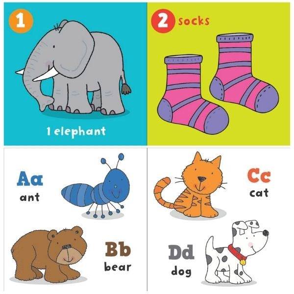 My First Words Early Learners Set of 4 Board Books - Anilas UK