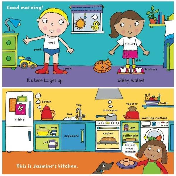 My First Words Set of 4 Board Books - Anilas UK