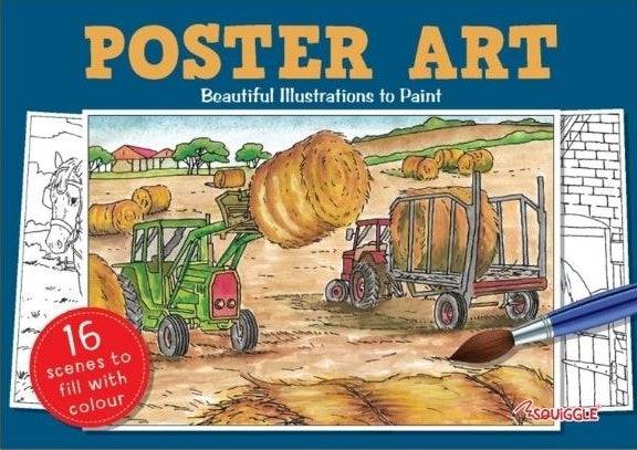 Poster Art Book- Farm - Anilas UK