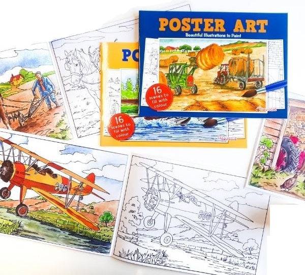 Poster Art Book- Farm - Anilas UK