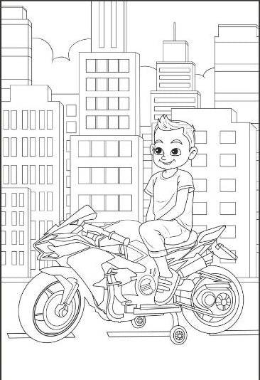 My Fun Colouring Book for Boys - Anilas UK