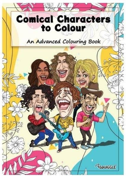 Comical Characters to Colour - Anilas UK