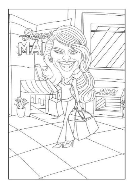 Comical Characters to Colour - Anilas UK