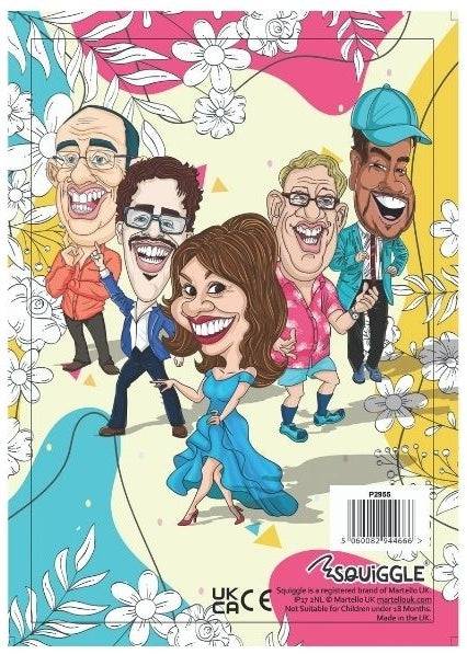 Comical Characters to Colour - Anilas UK