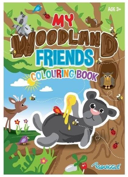 My Woodland Friends Colouring Book - Anilas UK