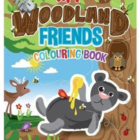 My Woodland Friends Colouring Book - Anilas UK