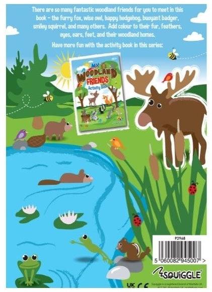 My Woodland Friends Colouring Book - Anilas UK