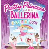 My Pretty Princess and Ballerina Colouring Book - Anilas UK