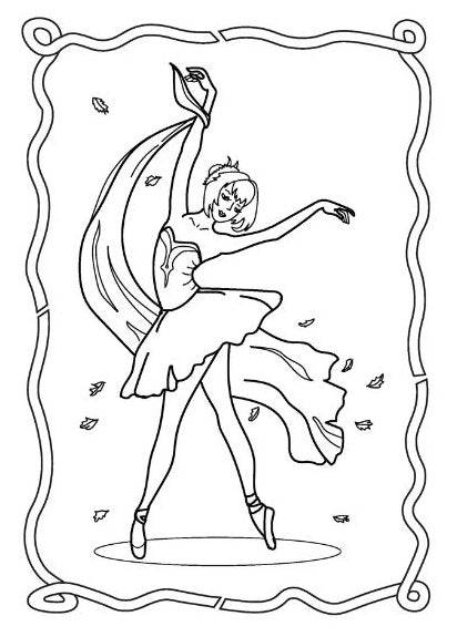 My Pretty Princess and Ballerina Colouring Book - Anilas UK