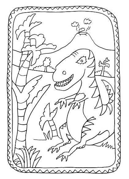 My Wild Dragon and Dinosaur Colouring Book - Anilas UK