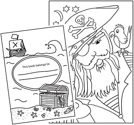 My Pirate Adventure Colouring Book - Anilas UK