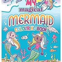 My Magical Mermaid Colouring Book - Anilas UK