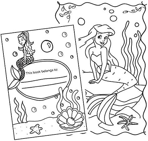 My Magical Mermaid Colouring Book - Anilas UK