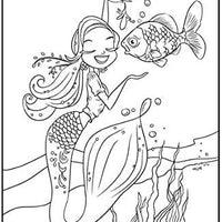 My Magical Mermaid Colouring Book - Anilas UK