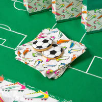 Pack of 20 Recyclable Football Napkins - Anilas UK