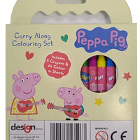 Peppa Pig Carry Along Colouring Set - Anilas UK