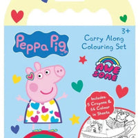 Peppa Pig Carry Along Colouring Set - Anilas UK