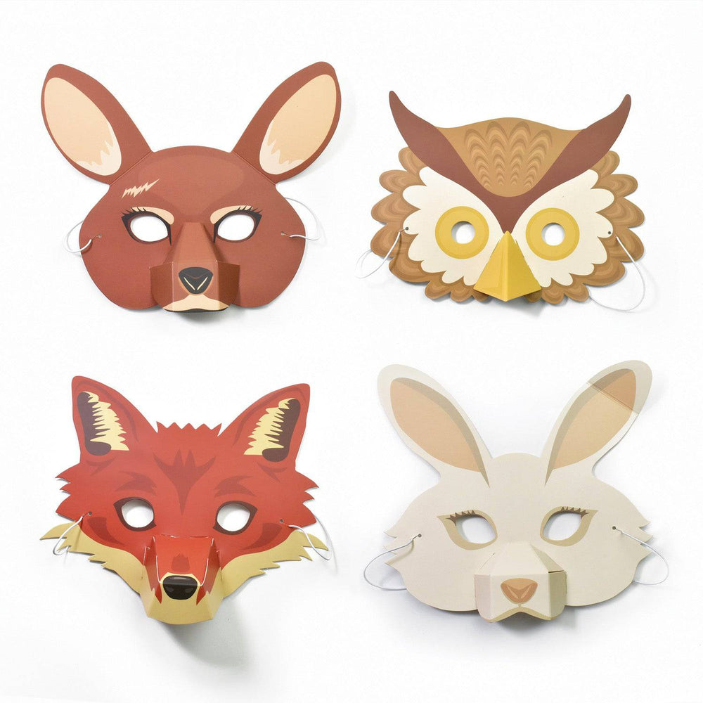 Clockwork Soldier's Create Your Own Woodland Animal Masks - Anilas UK