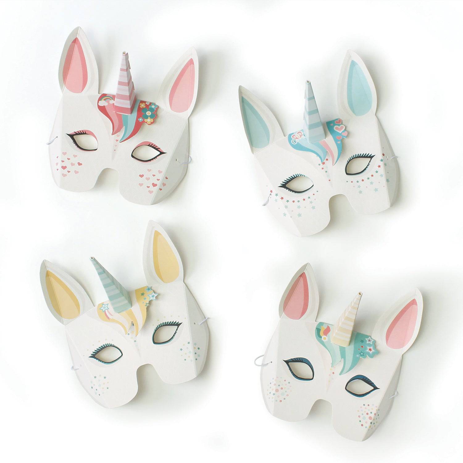 Clockwork Soldier's Create Your Own Magical Unicorn Masks - Anilas UK