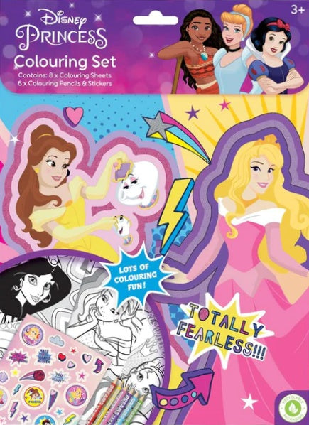 Disney Princess Colouring Set - Anilas UK