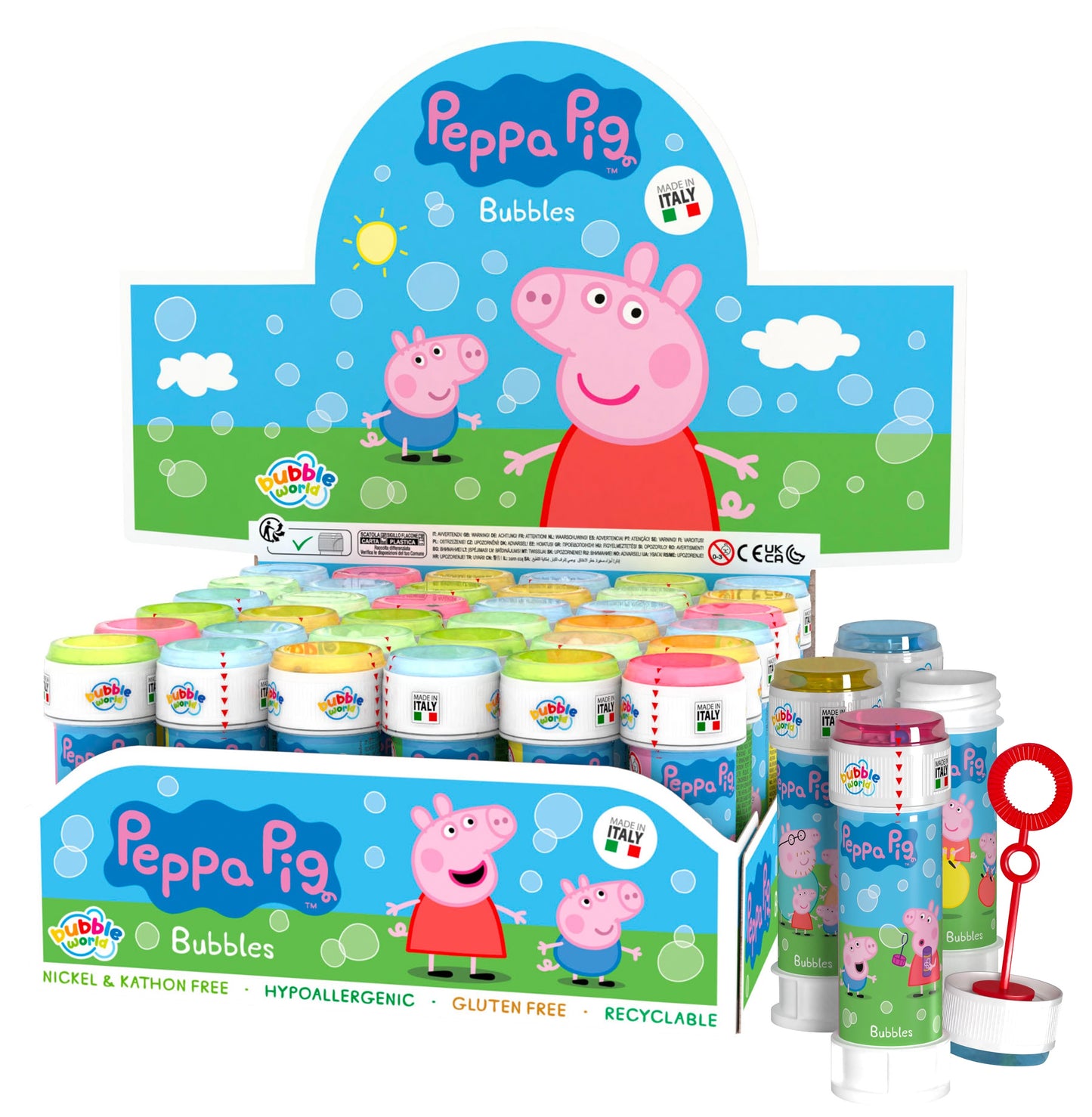 Peppa Pig Bubble Tub with Wand - Anilas UK