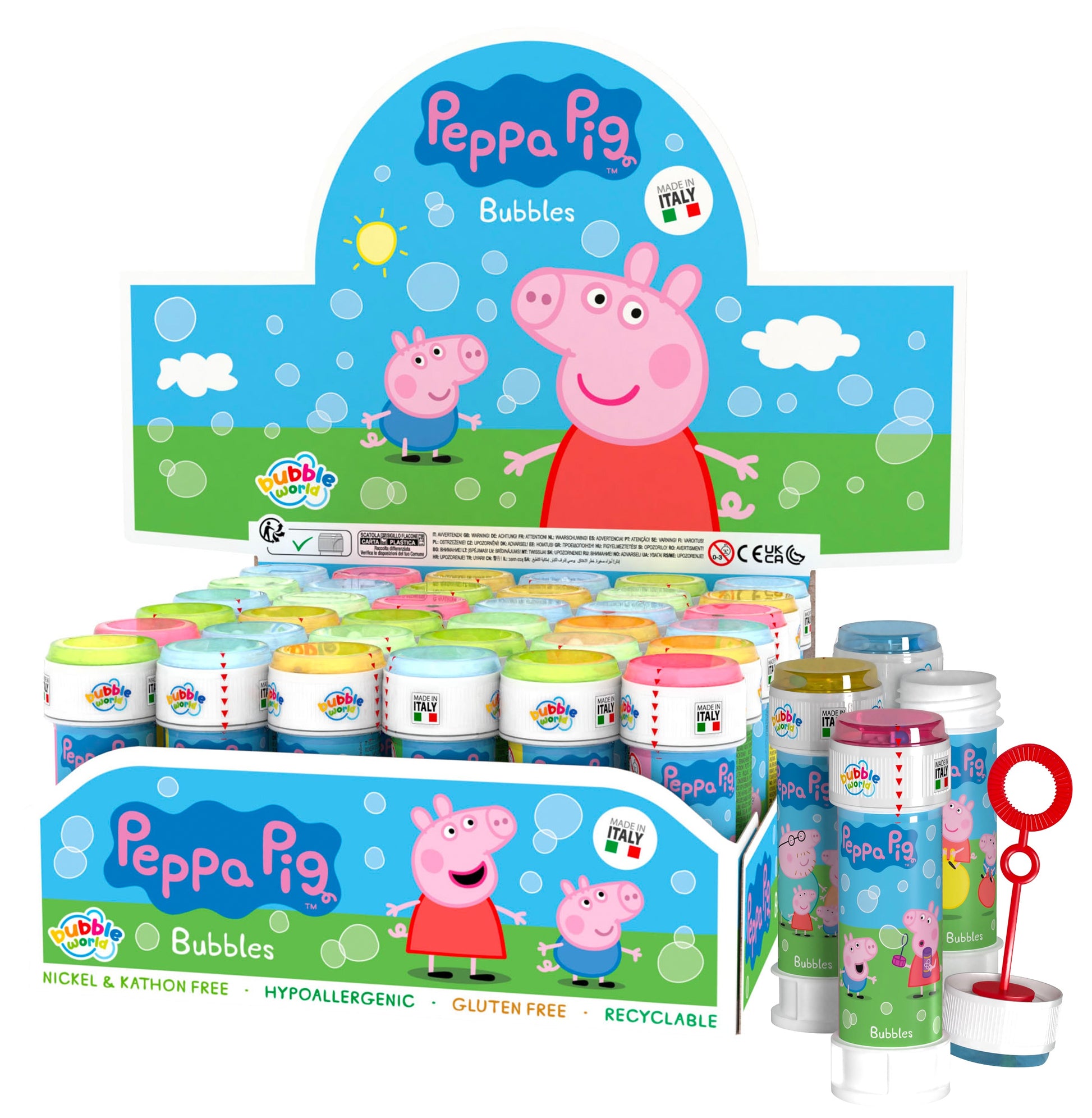 Peppa Pig Bubble Tub with Wand - Anilas UK