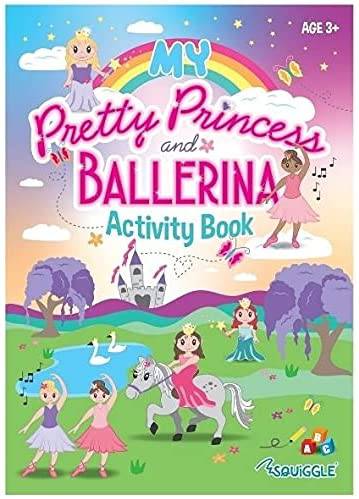 My Pretty Princess and Ballerina Activity Book - Anilas UK