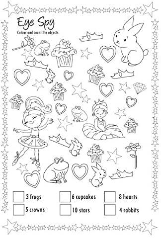 My Pretty Princess and Ballerina Activity Book - Anilas UK