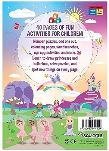 My Pretty Princess and Ballerina Activity Book - Anilas UK