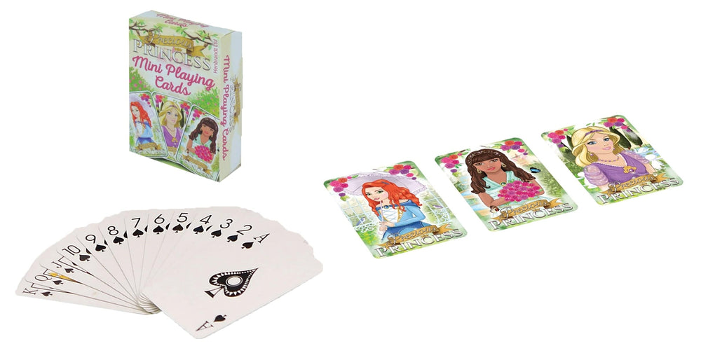 12 Sets of Mini Princess Playing Cards - Anilas UK