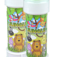 12 Jungle Bubble Tubs with Wand - Anilas UK