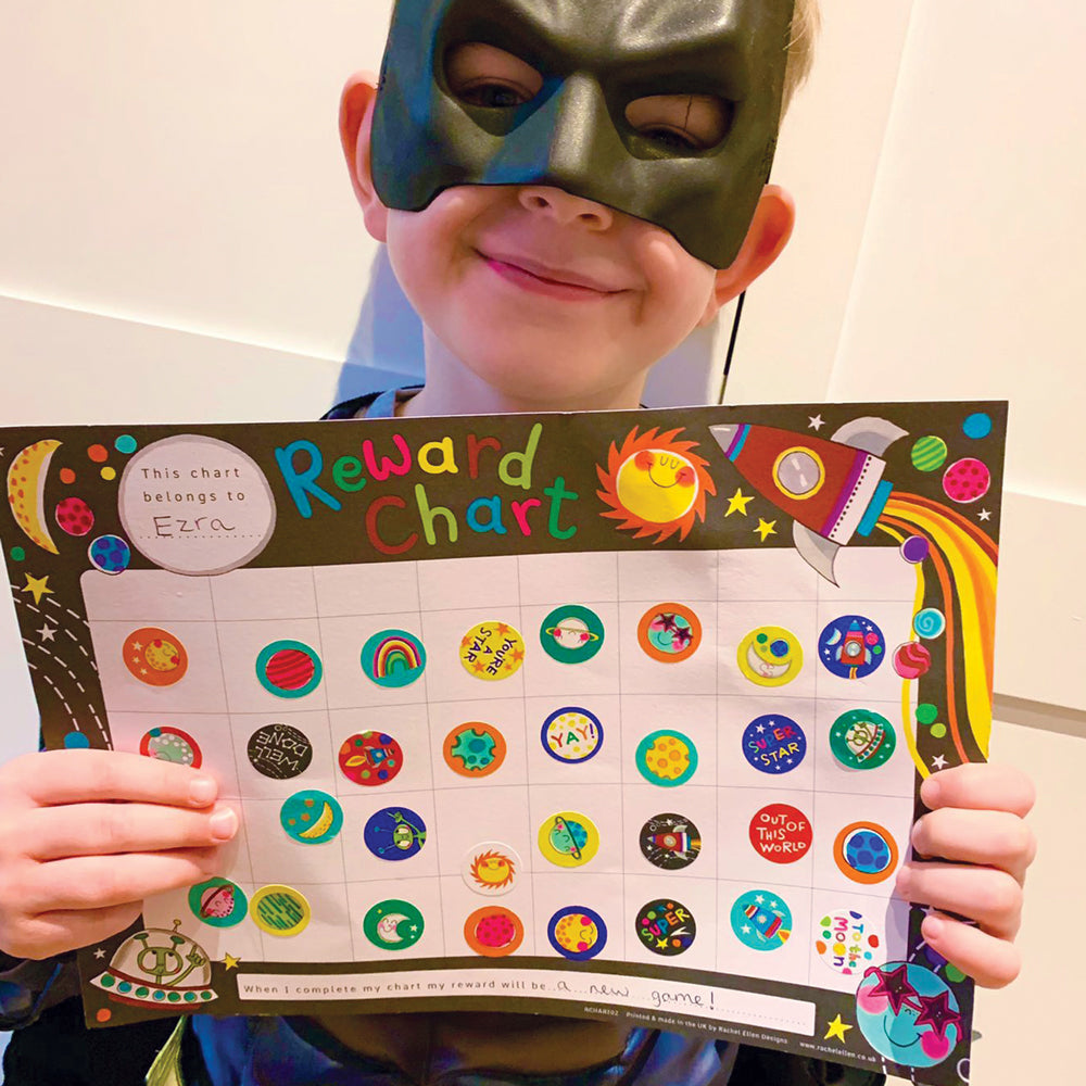 To the Moon Reward Chart by Rachel Ellen Designs - Anilas UK