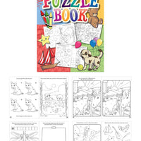 12 Mini Super Fun Colouring Puzzle Books - Anilas UK