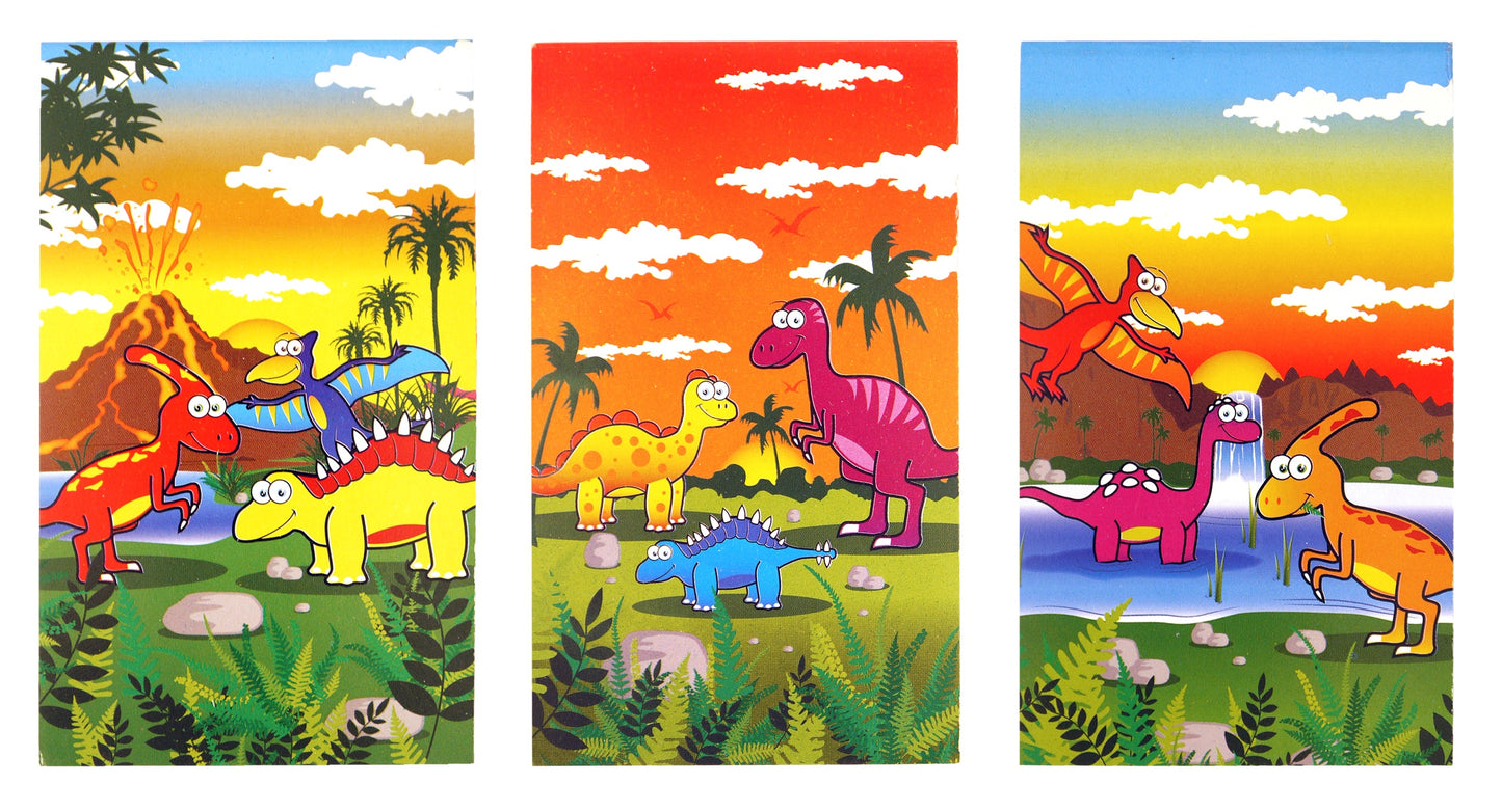 Dinosaur themed 12 Party Bags with Fillers - Anilas UK