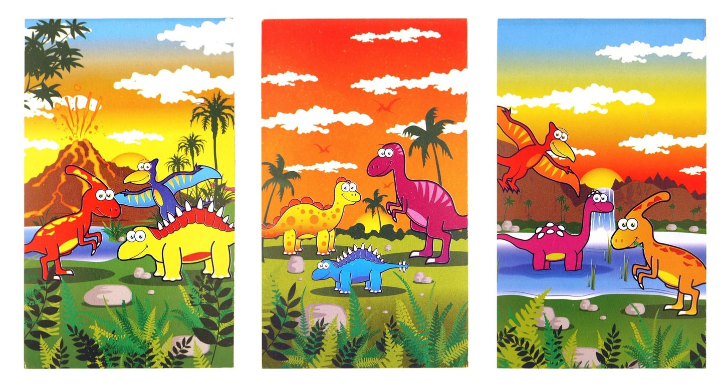12 Mini Dinosaur Notebooks - Anilas UK