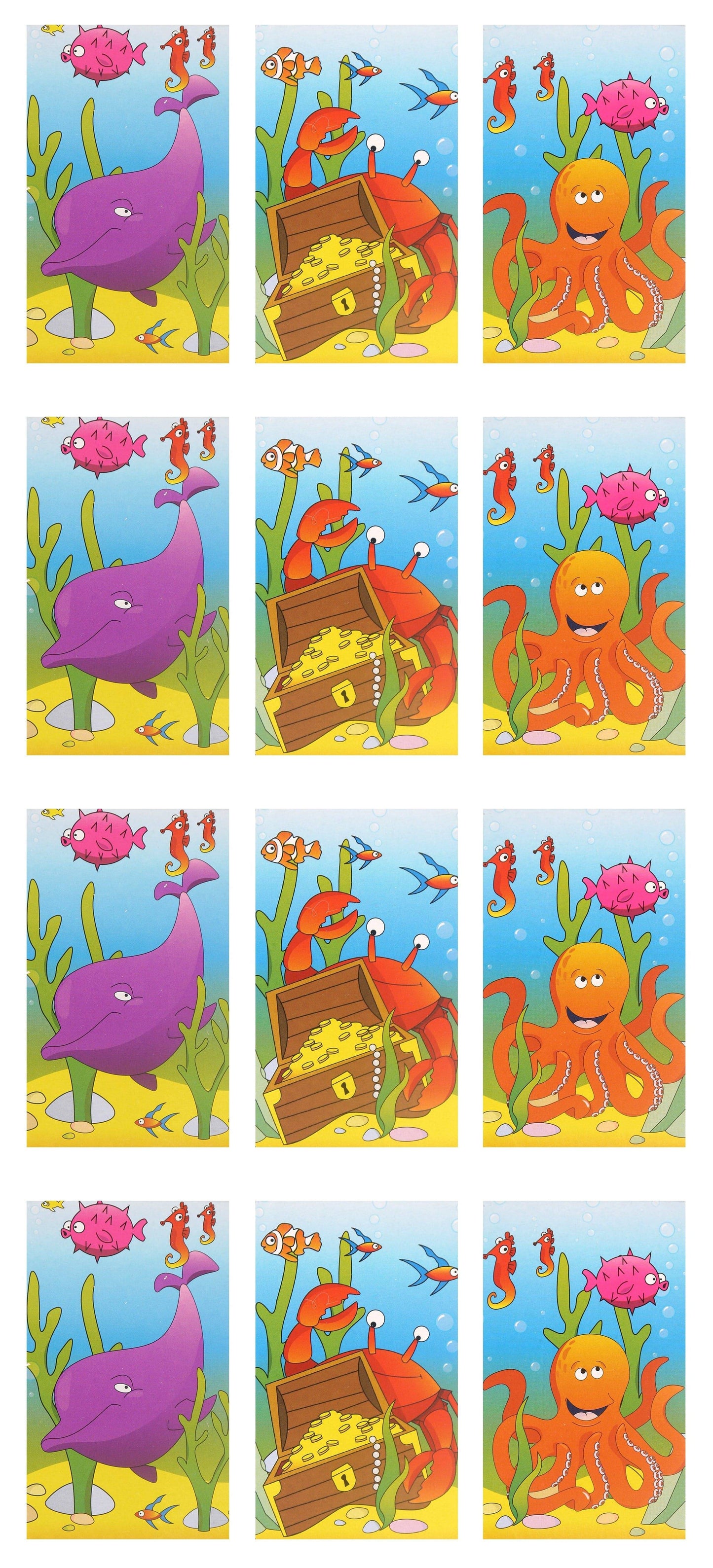 12 Mini Underwater Notebooks - Anilas UK